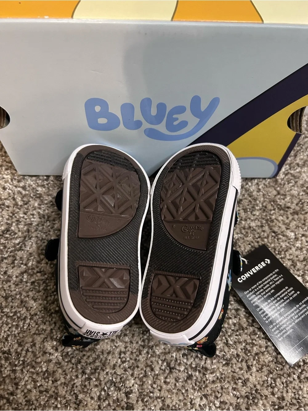 NEW Converse Disney Bluey Chuck Taylor All Star 2V Infant Size 5